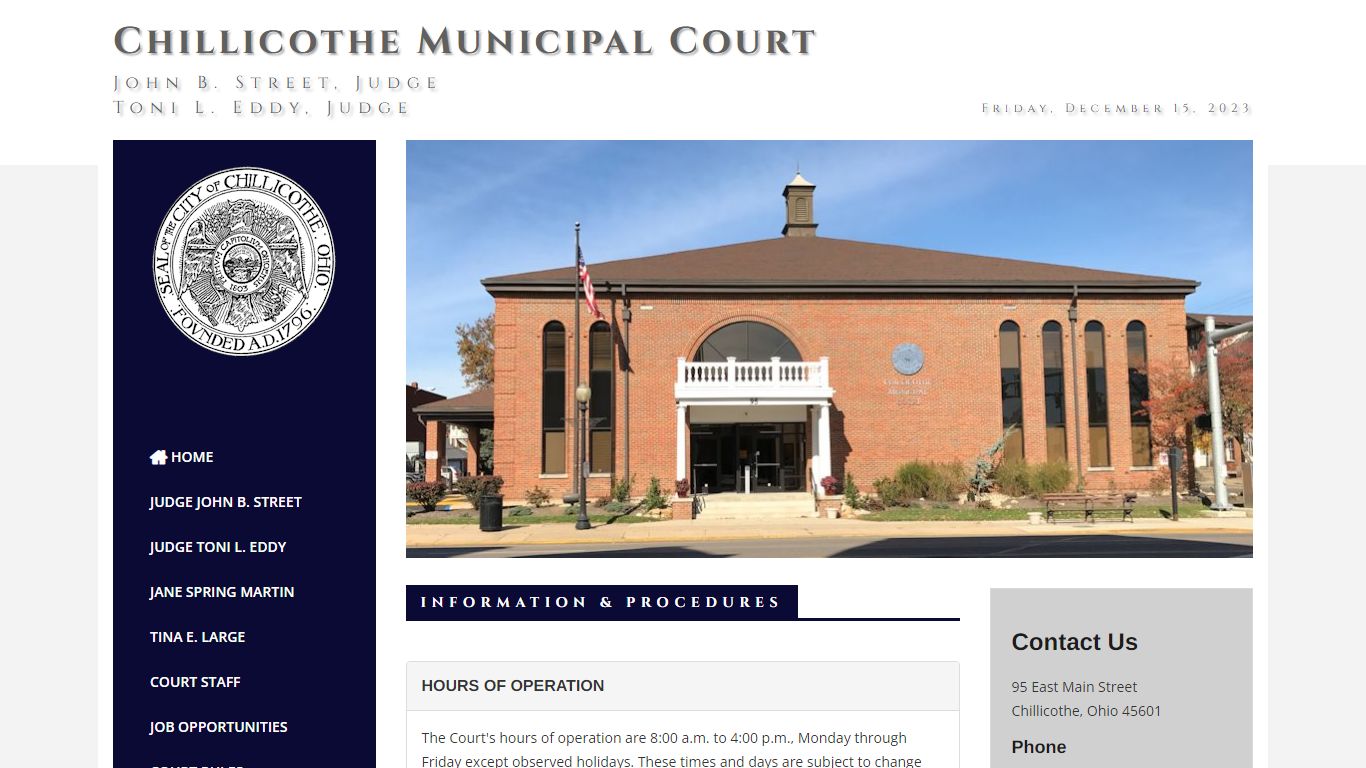Chillicothe Municipal Court